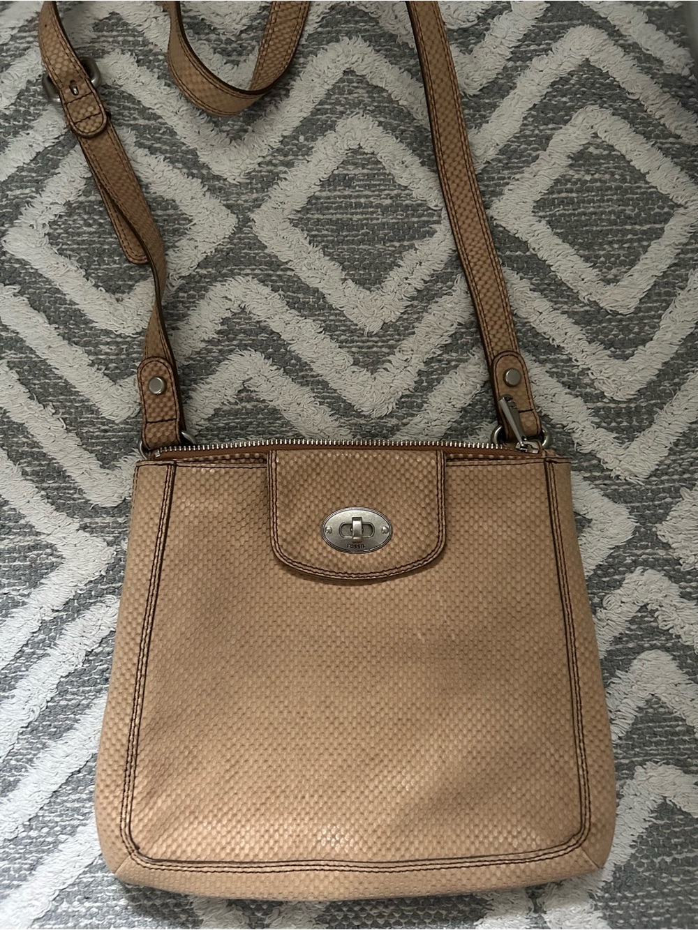 Fossil Women's Leather Crossbody Bag